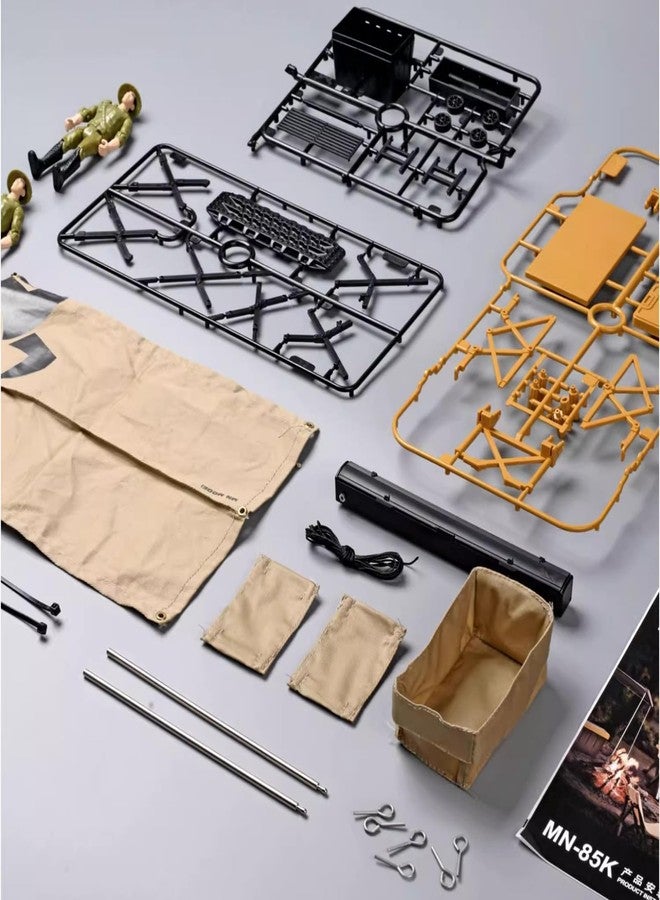 SVERTIBO 1:12 Outdoor Camping Set for RC Car DIY Modification Scene Decoration, 13Pcs Mini Figures for RC Vehicles Crawler Trucks Accessories - Image 4